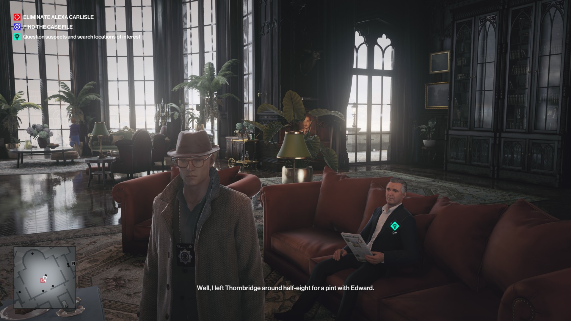 HITMAN 3 PS5 Gameplay Mission 2 - Death in the Family (Thornbridge Manor)  w/ All Mission Stories 