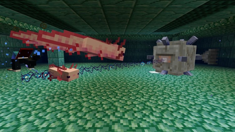 Latest Minecraft Snapshot Adds Glowing Squids And Lichen (2)