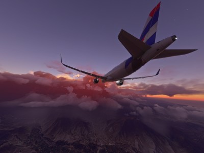 Microsoft Flight Simulator Latam Airbus A320 Over Stormy Lima Peru