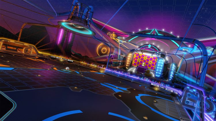 Rocket League Neon Fields