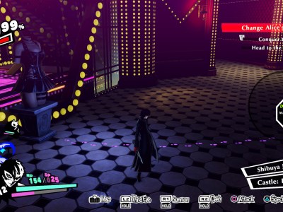 Persona 5 Strikers footsteps puzzle feat