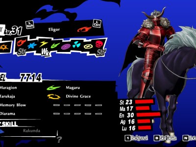 Persona 5 Strikers Prison Mail