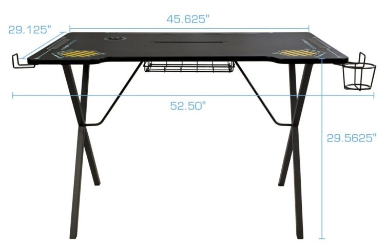 Atlantic Viper 3000 Gaming Desk Review Size