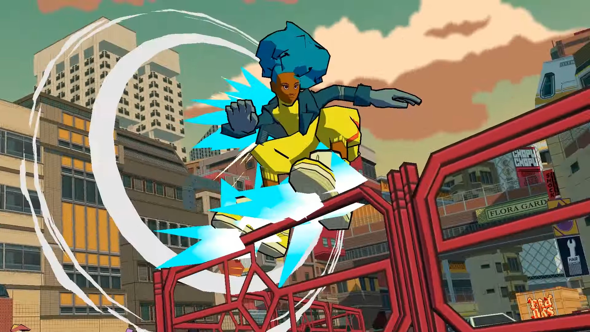 Bomb Rush Cyberfunk Official Gameplay Trailer Jet Set Radio