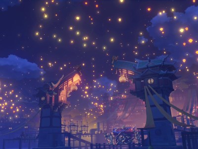 Genshin Impact Festive Fever Glow Of A Thousand Lanterns Light Upon The Sea