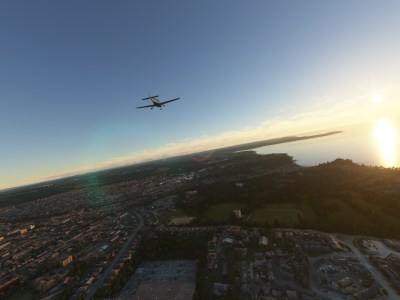 Microsoft Flight Simulator Cirrus In The Southern Uk 1