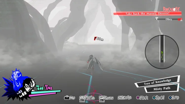 Persona 5 Strikers Misty Path 2
