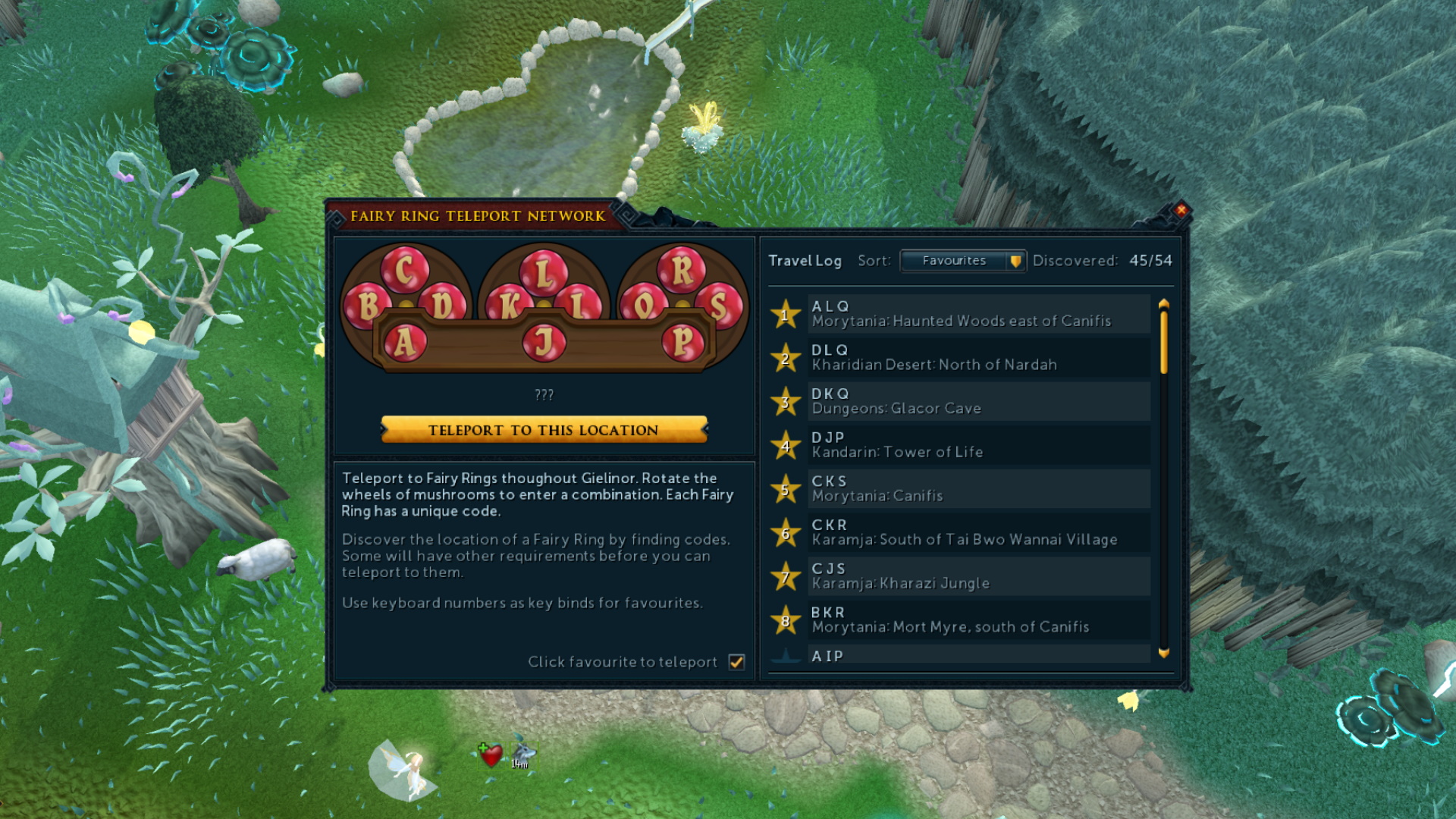 Suggestion: There are currently 19 empty fairy ring code combinations, One  should be added to the north of The Isle of Souls. : r/2007scape