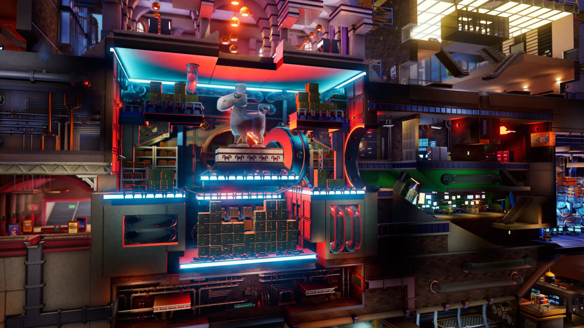 Worms Rumble New Map Battlegrounds Bank