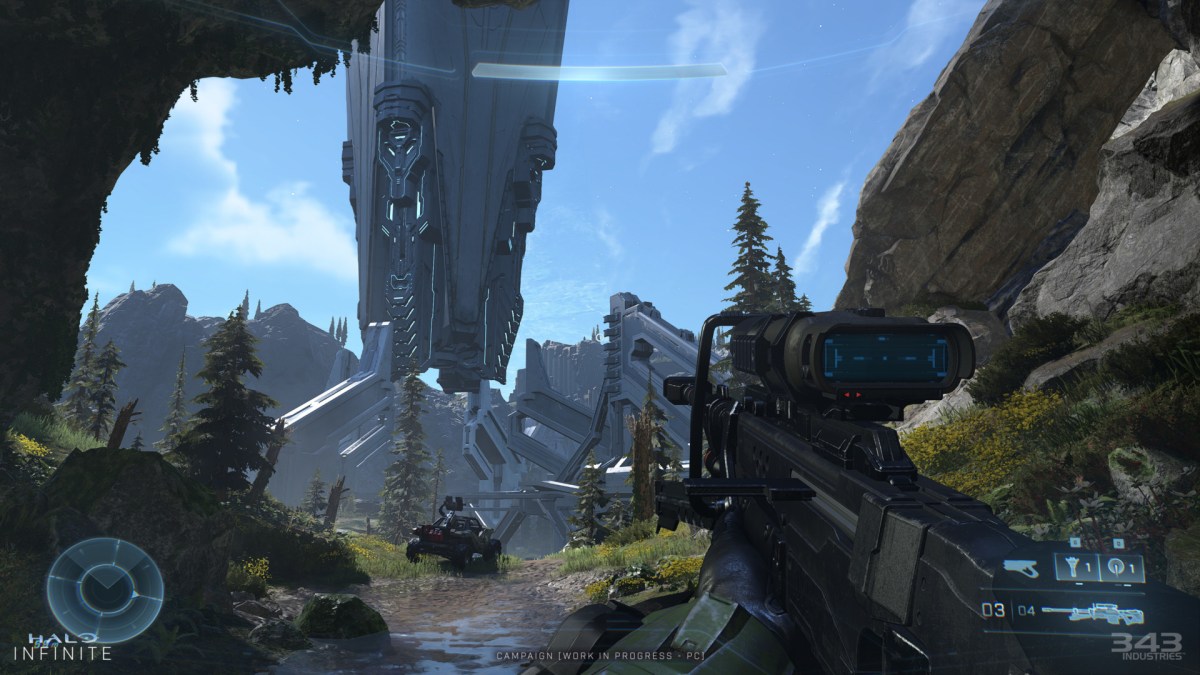 Halo Infinite Campaign Screenshots New Sniper