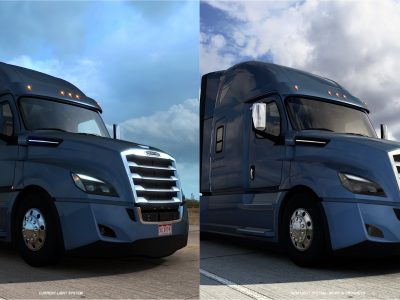 American Truck Simulator Old Vs New Light