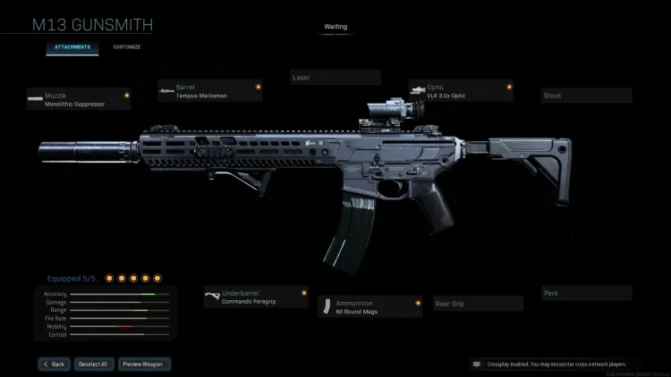 Call Of Duty Warzone M13 Build Gunsmith