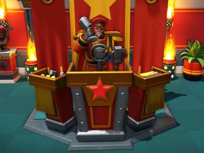 Evil Genius 2 Red Ivan Microphone