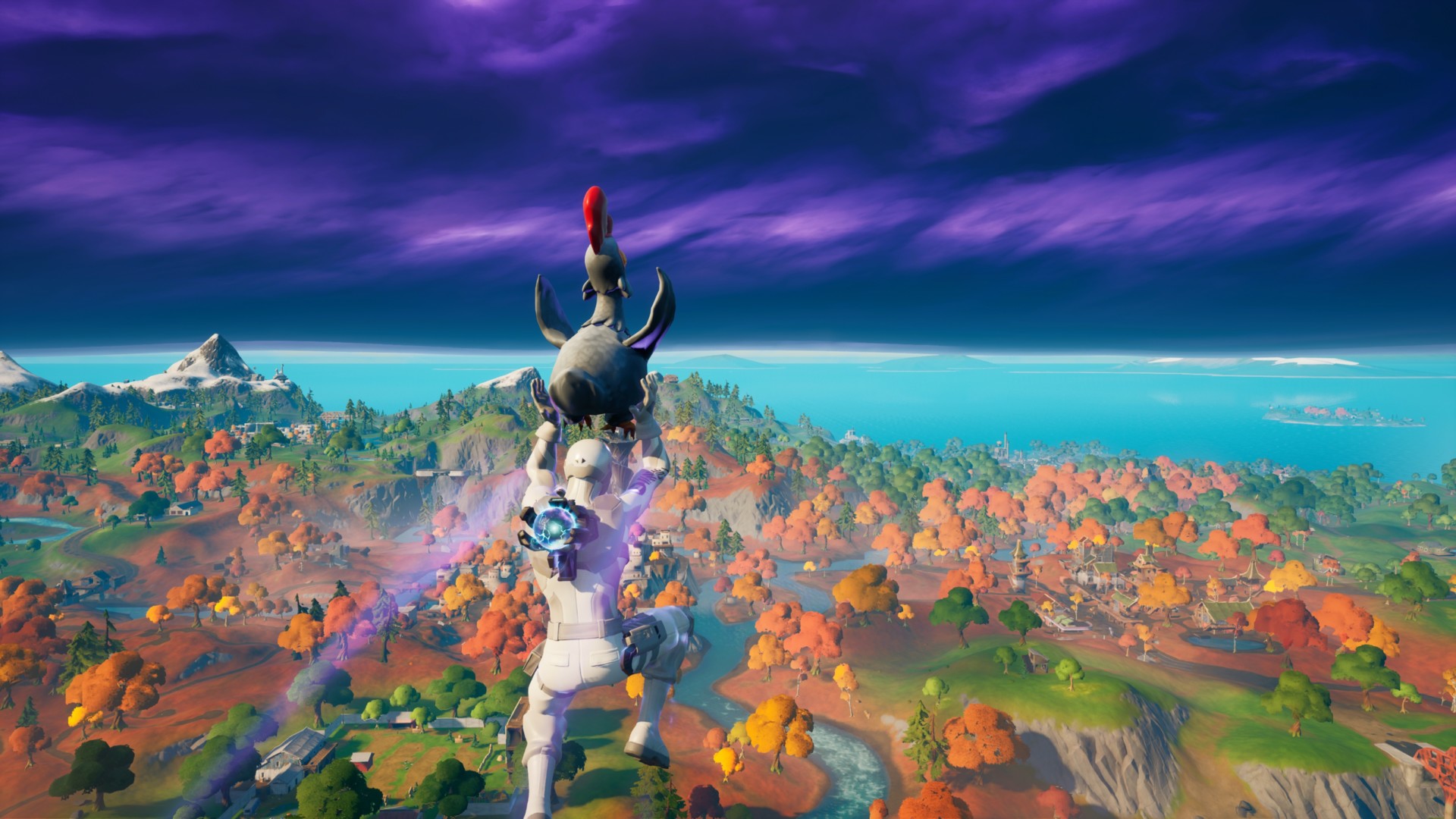 A Fortnite Season 6 chicken trick allows you to fly across the map