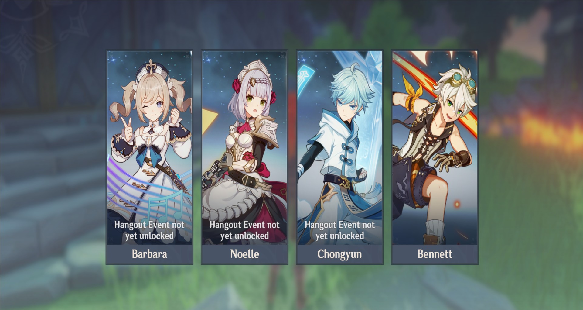 Genshin Impact Hangout Events Guide Endings And Rewards