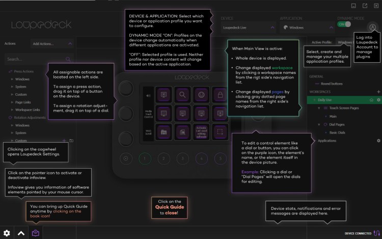 Loupedeck Live Guide