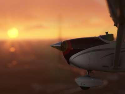 Microsoft Flight Simulator Cessna In The Sun