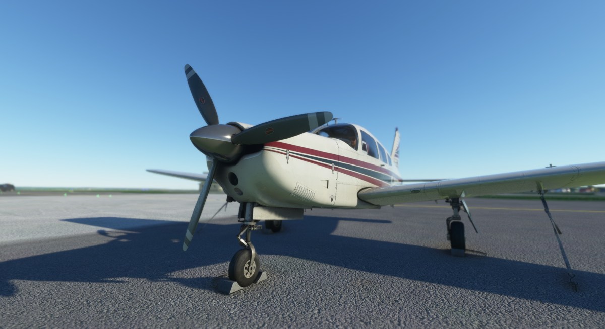 Microsoft Flight Simulator Just Flight Piper Pa 28r Arrow Iii P1
