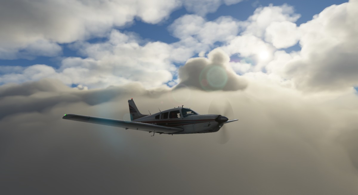 Microsoft Flight Simulator Piper Arrow 3