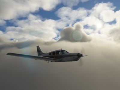 Microsoft Flight Simulator Piper Arrow 3