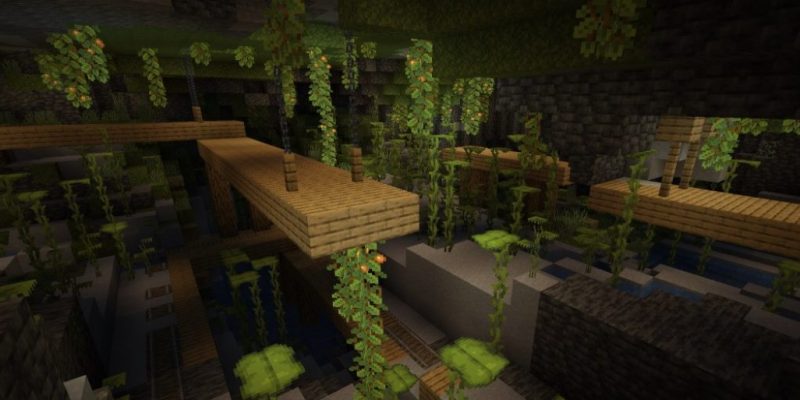 Latest Minecraft Snapshot Adds A New Beautiful Underground Biome