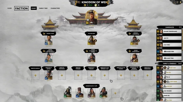 Total War Three Kingdoms Fates Divided Han Emperor Xian Emperor Liu Xie Restore Han Empire Guide 2b