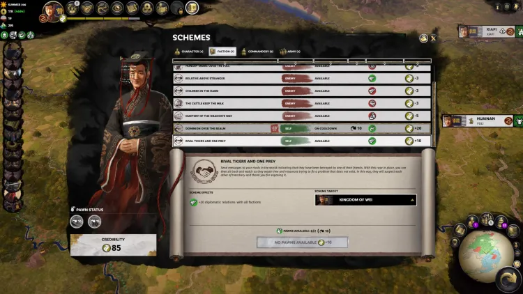 Total War Three Kingdoms Fates Divided Han Emperor Xian Emperor Liu Xie Restore Han Empire Guide 2c
