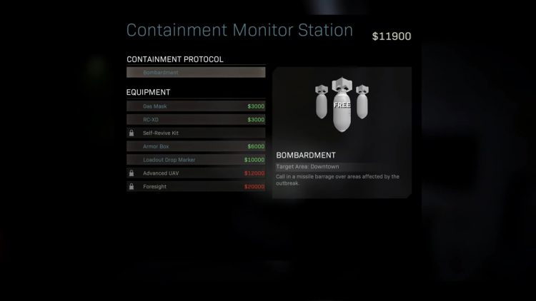 Warzone Foresight Containment Monitor Station