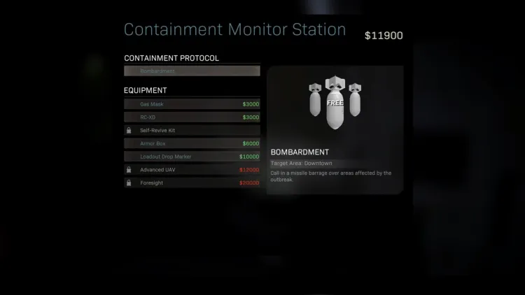 Warzone Foresight Containment Monitor Station