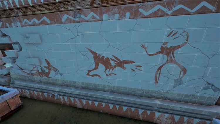 Fortnite Dinosaurs Wall Drawings