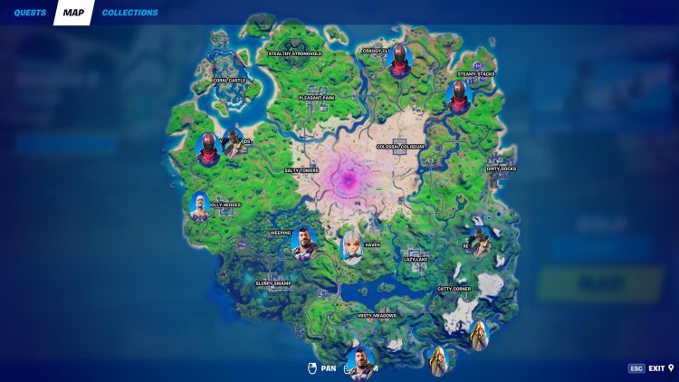 Fortnite Intel From A Character Guide