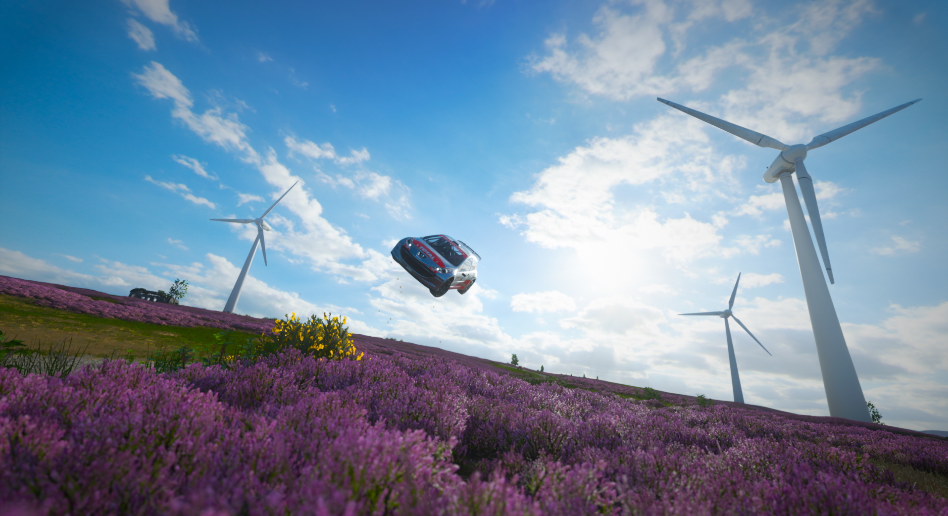 Forza Horizon 4 Windfield Rally Jumping