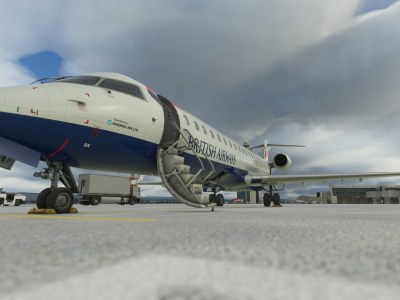 Microsoft Microsoft Flight Simulator Aerosoft Crj British On The Ground
