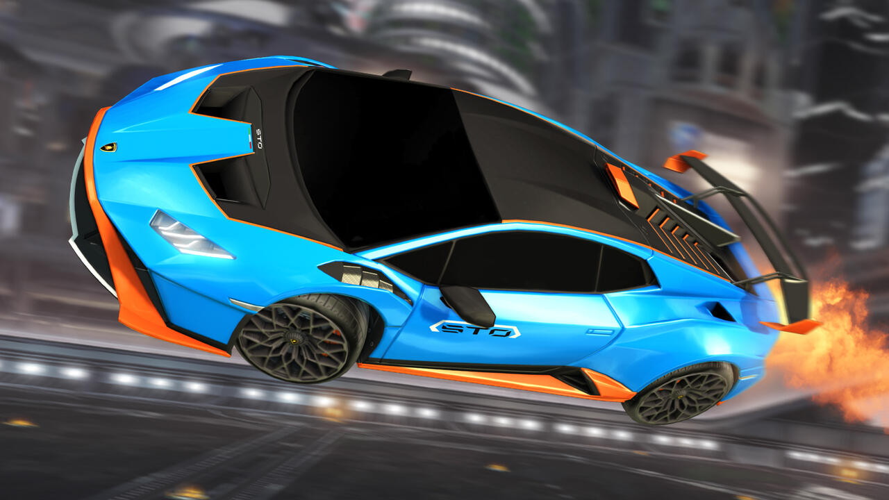 The Lamborghini Huracán STO roars into Rocket League
