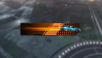 Rocket League Lamborghini Huracan Sto Player Banner
