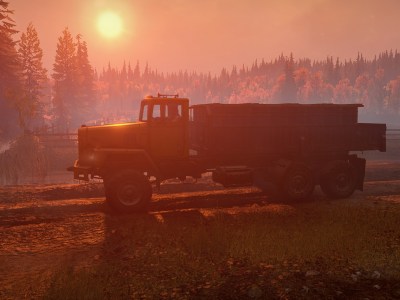 Snowrunner Red Sunset