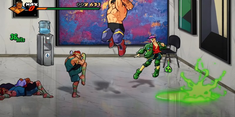 Streets Of Rage 4 Max Thunder Reveal Mr. X Nightmare Dlc Playable Character Screen