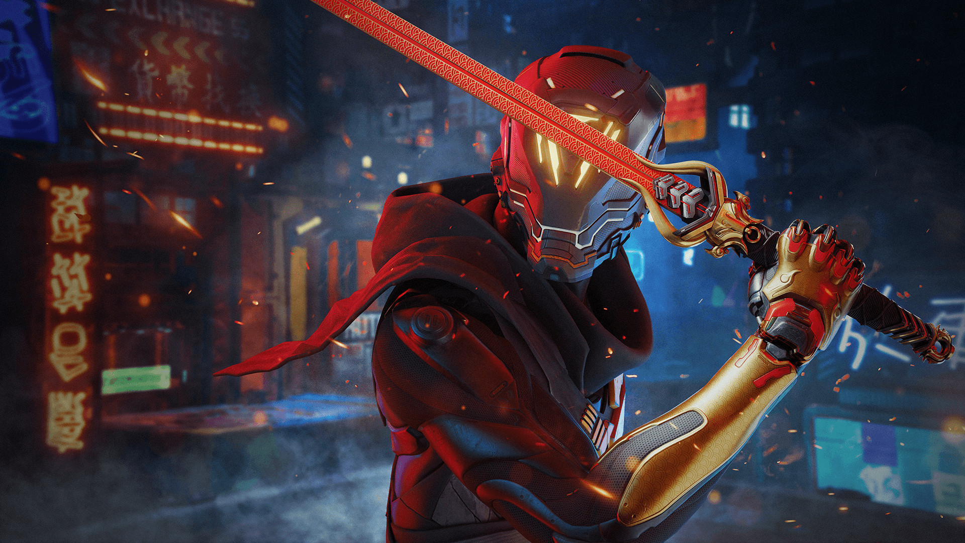 Ghostrunner gets free modes and paid cosmetic DLC starting today