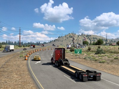 American Truck Simulator California Reskin Project 3