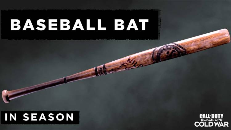 Black Ops Cold War Baseball Bat Melee Weapon