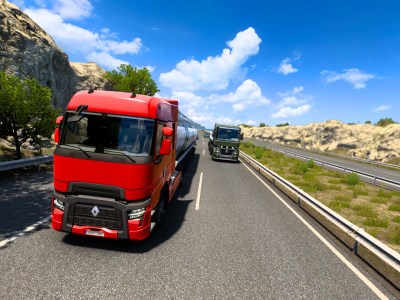 Euro Truck Simulator 2 Multiplayer Double Truck Run