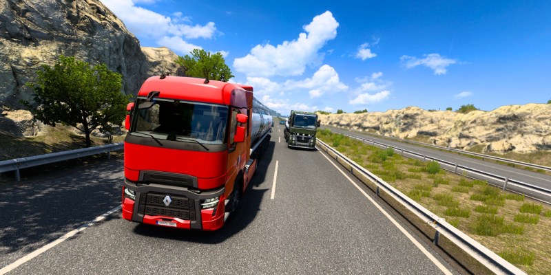 Euro Truck Simulator 2 Multiplayer Double Truck Run
