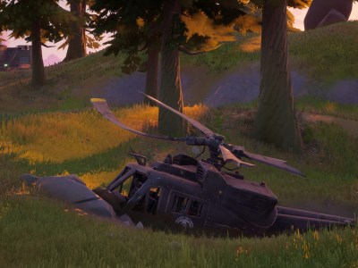 Fornite Foreshadowing Quest Investigate Downed Helicopter