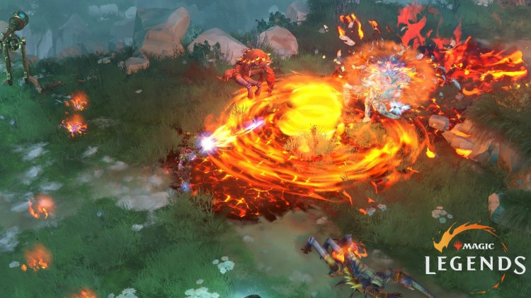 Magic Legends Pyromancer Abilities gameplay cryptic studios