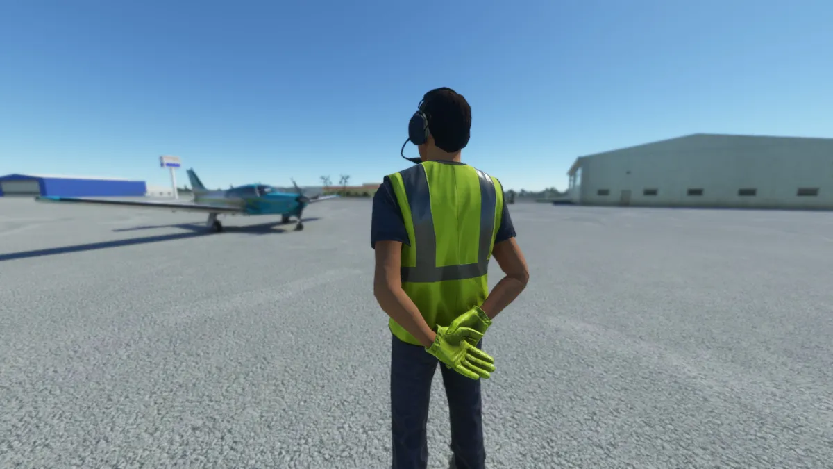 Microsoft Flight Simulator Aircraft Standby
