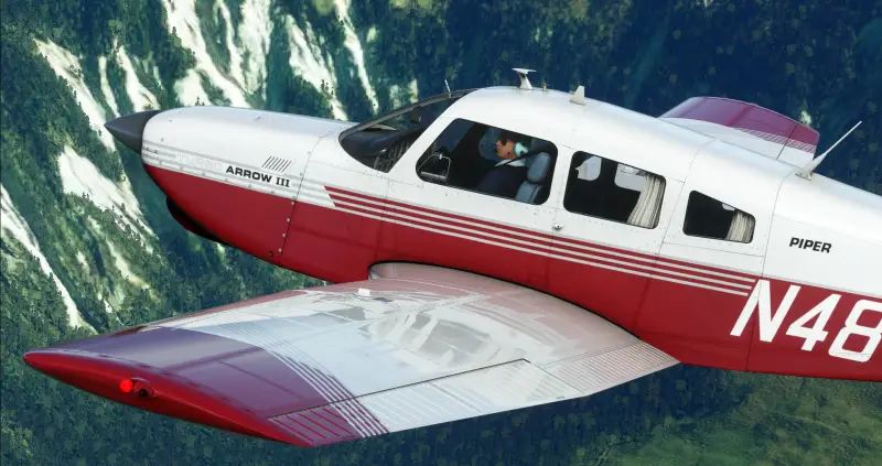 Microsoft Flight Simulator Just Flight Turbo Arrow Iii Iv 2