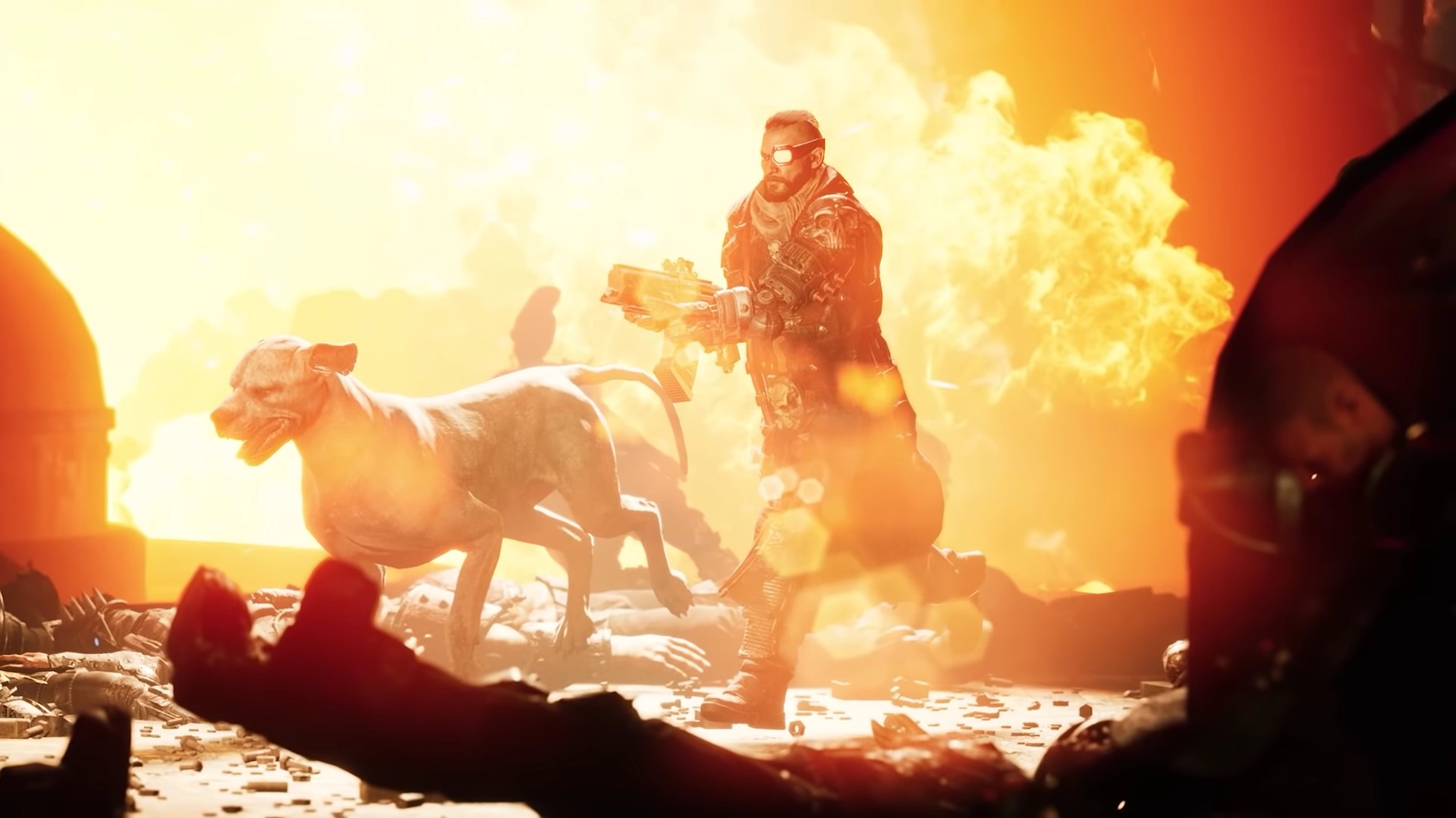 Necromunda Hired Gun Cyber Dog Trailer