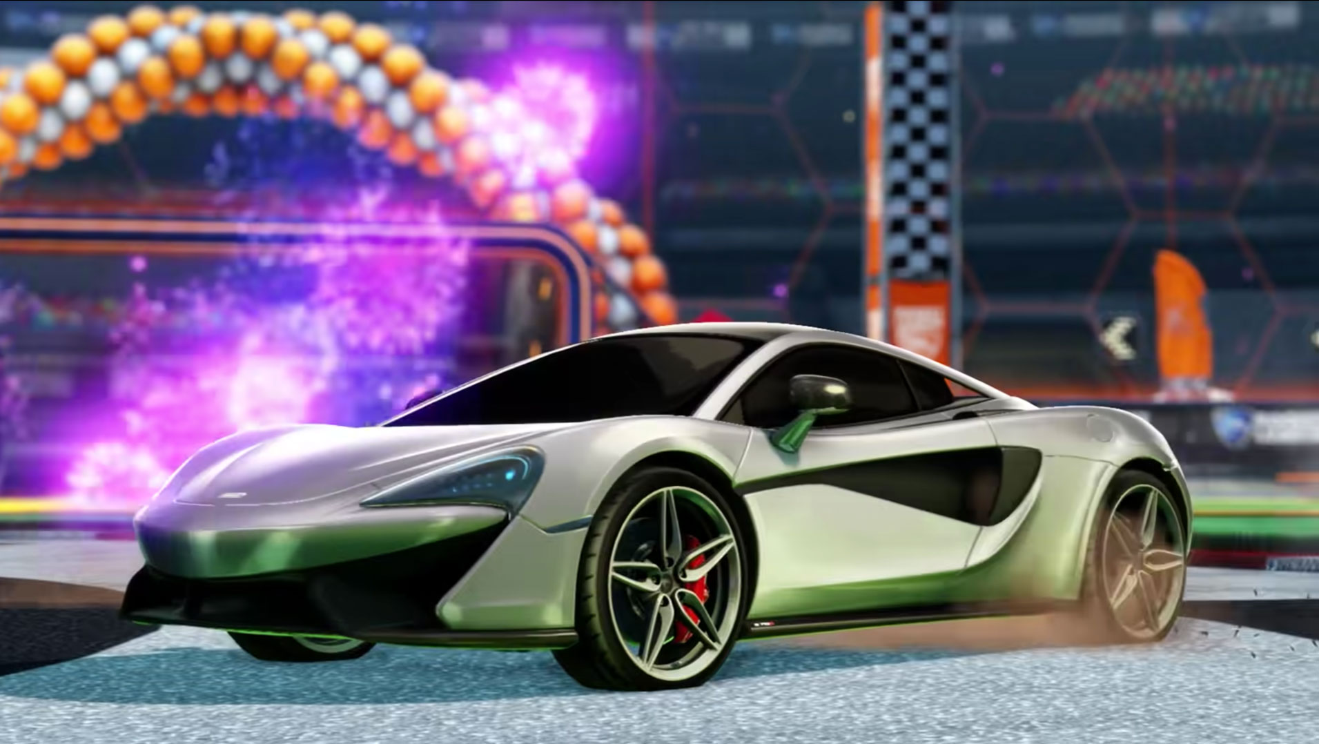 Rocket League Mclaren 570s