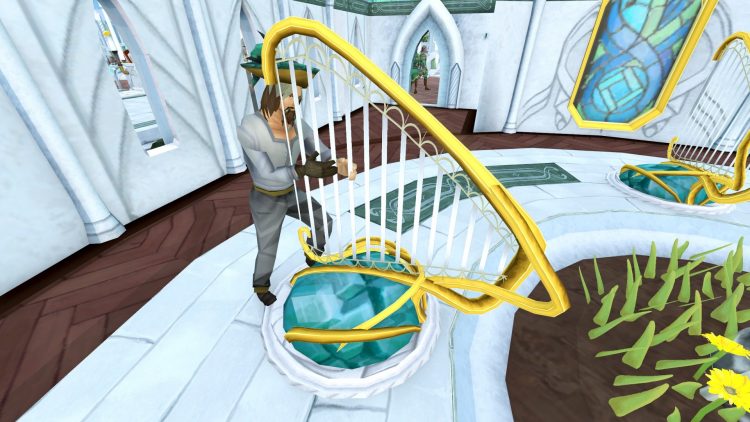 Runescape Travelling Merchant Priff Harp