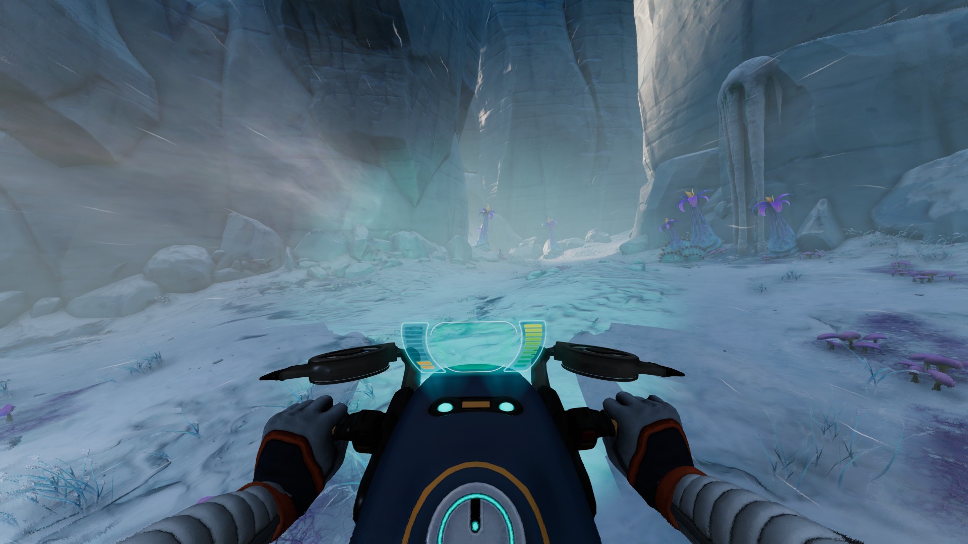 Subnautica Below Zero The Glacial Basin, Phi Robotics, and Snowfox